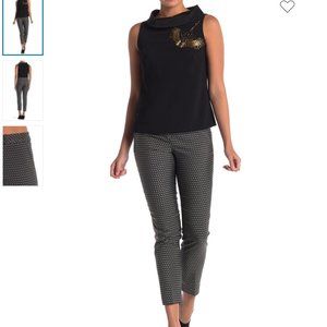 Trina Turk Print Trouser w/ Pockets NWT